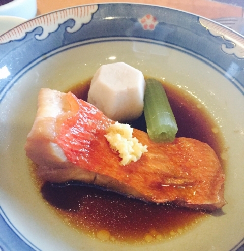 金目鯛煮つけ